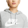 Nike Sportswear Essential Women's Cropped Hoodie - Grey/White