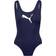 Puma Women's 1 Piece Swimsuit - Navy