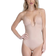 Spanx Suit Your Fancy Plunge Low-Back Thong Bodysuit - Beige Beige