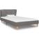 vidaXL Bed with Memory Foam Mattress 74cm Bettrahmen 90X200cm