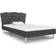 vidaXL Bed with Mattress 89cm Bettrahmen 120x200cm