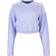 Adidas Women Hyperglam Crop Crew Sweatshirt - Violet Tone