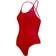 Puma Women's V-Neck Crossback Swimsuit - Red