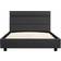 vidaXL Bed Frame with LED 65cm Bettrahmen 90X200cm