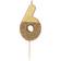Talking Tables Decor We Heart Birthdays Number Candle 6 Gold