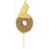 Talking Tables Decor We Heart Birthdays Number Candle 6 Gold