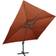 vidaXL Cantilever Umbrella with Double Top