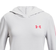 Under Armour Girl's Rival Terry Hoodie - Halo Gray/White (1361197-014)