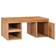 vidaXL 288902 Coffee Table 19.7x35.4"