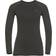 Odlo Performance Warm Eco Long Sleeve Base Layer Women - Black/Graphite Grey