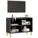 vidaXL Cabinet with Metal Legs TV-benk 69.5x50cm