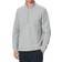 Sunspel Half Zip Loopback Sweatshirt - Grey Melange