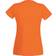 Universal Textiles Womens Value Fitted Short Sleeve Casual T-shirt - Bright Orange