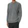 Sunspel Lambswool Crew Neck Jumper - Mid Grey Melange