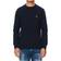 Lyle & Scott Crew Neck Lambswool Blend Jumper - Dark Navy Marl