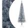 vidaXL Slim Christmas Tree 94.5"