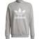 Adidas Adicolor Classics Trefoil Crewneck Sweatshirt - Medium Grey Heather/White