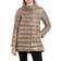 Herno Amelia Stand Collar Down Coat - Taupe