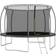 vidaXL Round Trampoline 366cm + Safety Net + Ladder