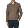 Morris John Merino Half Zip - Light Brown