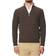 Gran sasso Wool/Cashmere Half Zip - Brown