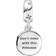 Pandora Star Wars Princess Leia Double Dangle Charm - Silver/Transparent/Blue