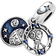 Pandora Star Wars Princess Leia Double Dangle Charm - Silver/Transparent/Blue