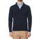 John Smedley Barrow Extra Fine Merino Half Zip - Midnight