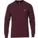 Lyle & Scott Cotton Merino Crew Jumper - Burgundy