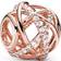 Pandora Sparkling & Polished Lines Charm - Rose Gold/Transparent