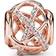 Pandora Sparkling & Polished Lines Charm - Rose Gold/Transparent