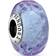 Pandora Wavy Murano Glass Charm - Silver/Purple