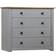 vidaXL 282659 Gray and Wood Sideboard 80x73cm