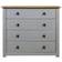 vidaXL 282659 Gray and Wood Sideboard 80x73cm