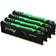 Kingston Fury Beast RGB Black DDR4 2666MHz 4x16GB (KF426C16BB1AK4/64)