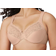 Glamorise Low Cut WonderWire Lace Bra - Cafe