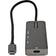 StarTech USB C-HDMI/3xUSB A/USB C M-F 1ft