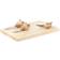 Kikkerland With 3 Mouse Knives Cheese Board