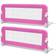 vidaXL Toddler Safety Bed Rail 2pcs