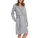 Schiesser Essentials Light Terry Cloth Bathrobe - Gray