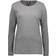 ID Ladies Interlock Long Sleeved T-shirt - Grey Melange