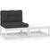 vidaXL 805761 Lounge-Set, Bord inkl. 1 Soffor