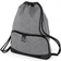 BagBase Athleisure Gymsac - Grey Marl/Black