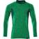 Mascot Accelerate Long Sleeved Polo Shirt - Grass Green/Flecked/Green