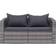 vidaXL 44162 Corner 2-pack Modular Sofa