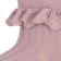 mp Denmark Lea Socks with Lace - Wood Rose (59045-188)