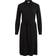 Vila Dania Tie Waist Shirt Dress - Black