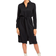 Vila Dania Tie Waist Shirt Dress - Black