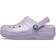 Crocs Kid's Classic Glitter Lined Clog - Lavender