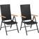 vidaXL 3060088 Patio Dining Set, 1 Table incl. 2 Chairs